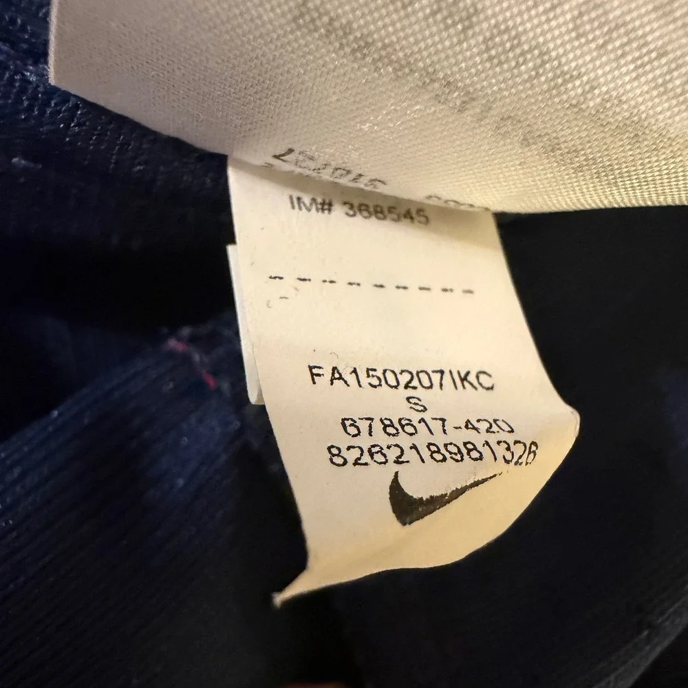 Nike Tom Brady New England Patriots Jersey Women Small Navy Blue NFL On Field 12